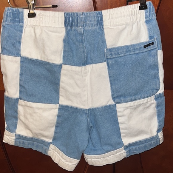 PacSun Men's Blue and White Shorts size S - Picture 5 of 7